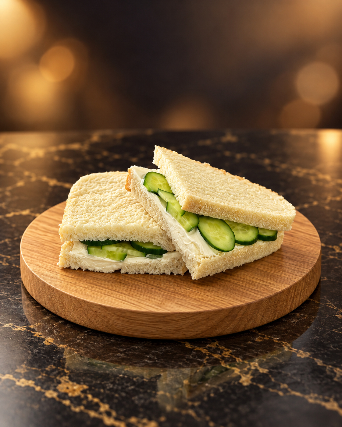 Cream Cheese Cucumber Sandwich