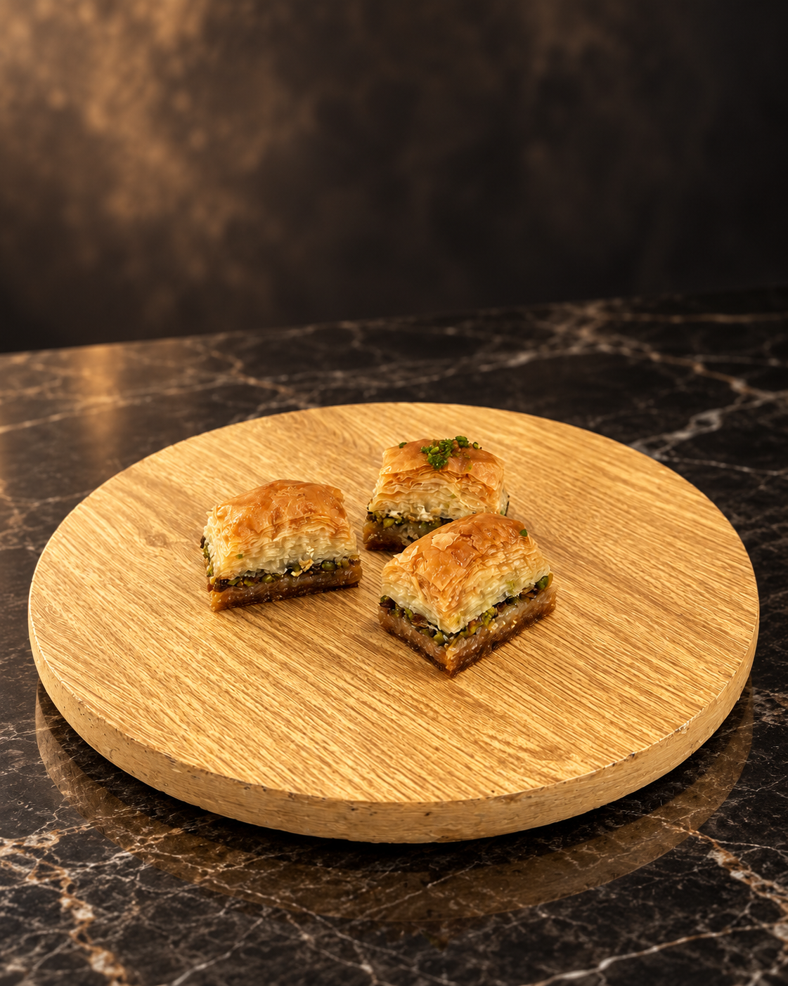 Pistachio Square baklava
